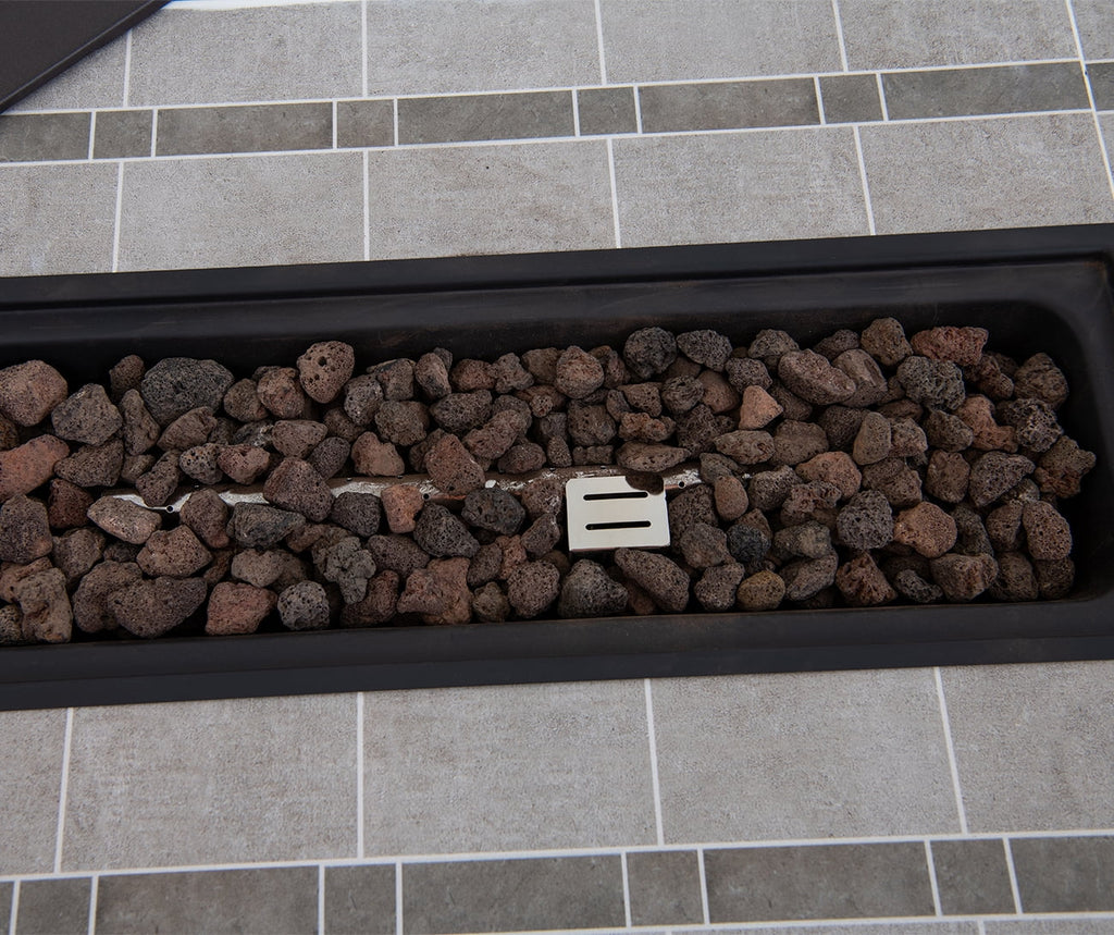 Rectangular Propane Firepit Table A51581