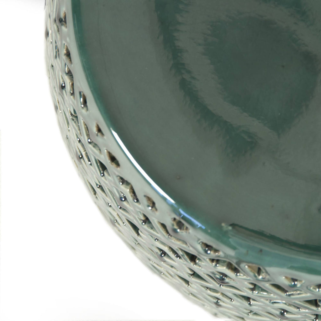 Teal Garden Stool L104