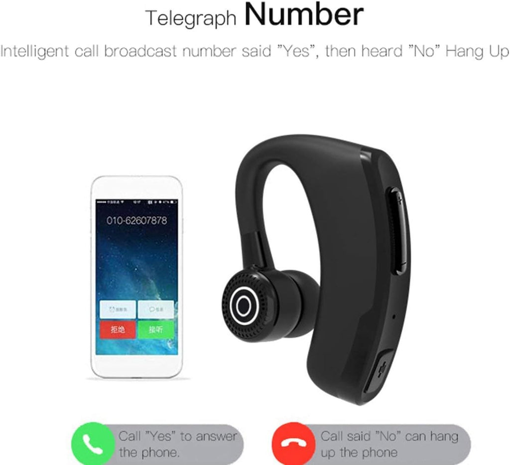 Wireless Bluetooth Headset Earbuds with Mic Noise Cancelling O224