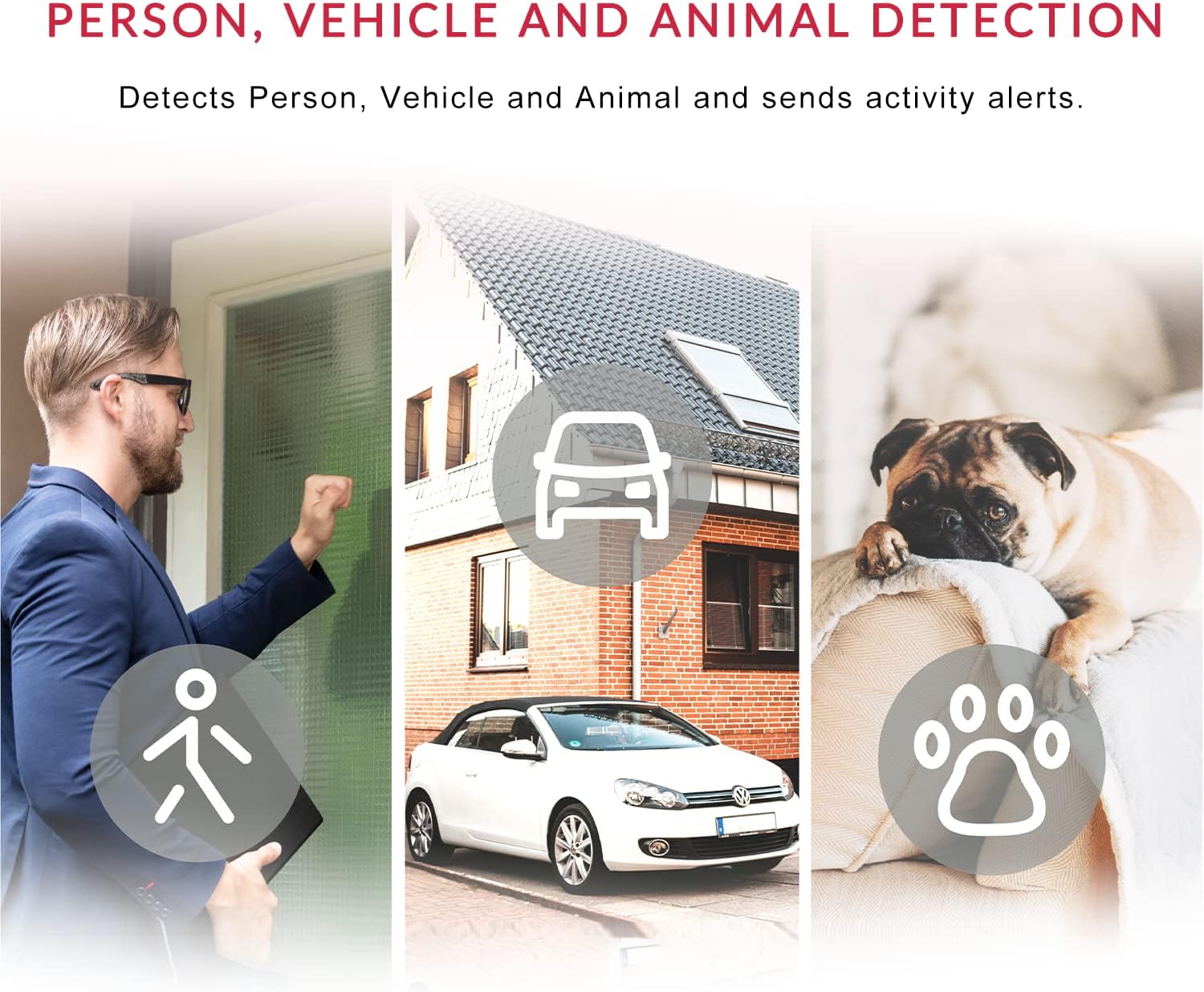 2pc 1080p WiFi Smart Indoor Security Camera with Night Vision and 2-Way Audio B368565