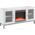 52x22 Wood Fireplace TV Console H35295