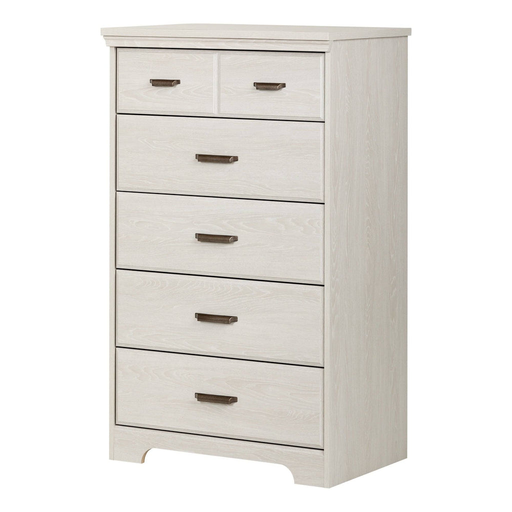 Rubbed Black 5-Drawer Chest G904415