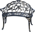 Copper Cast Aluminum Double Seat Patio Bench I7847