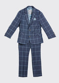 Two-Piece Check Suit M760647