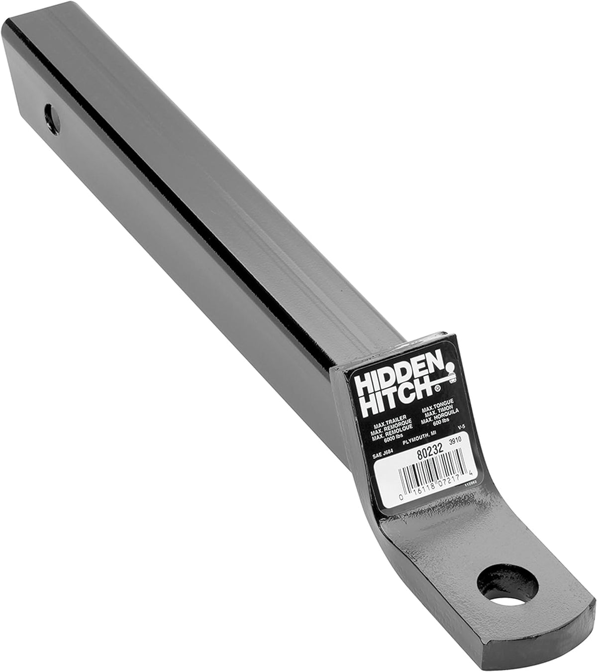 16" x .75" x 2" Class III Ball Mount, 6000 lbs. Pack of 2 Y782335