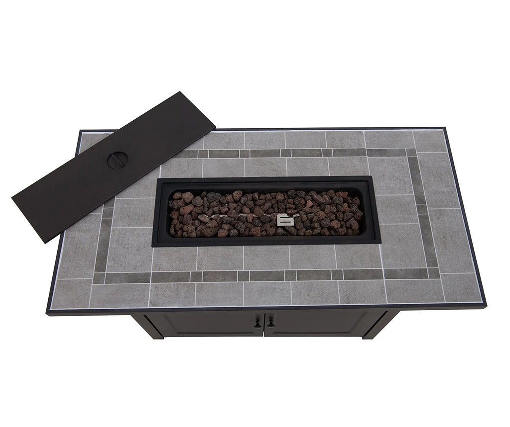 Rectangular Propane Firepit Table A51581