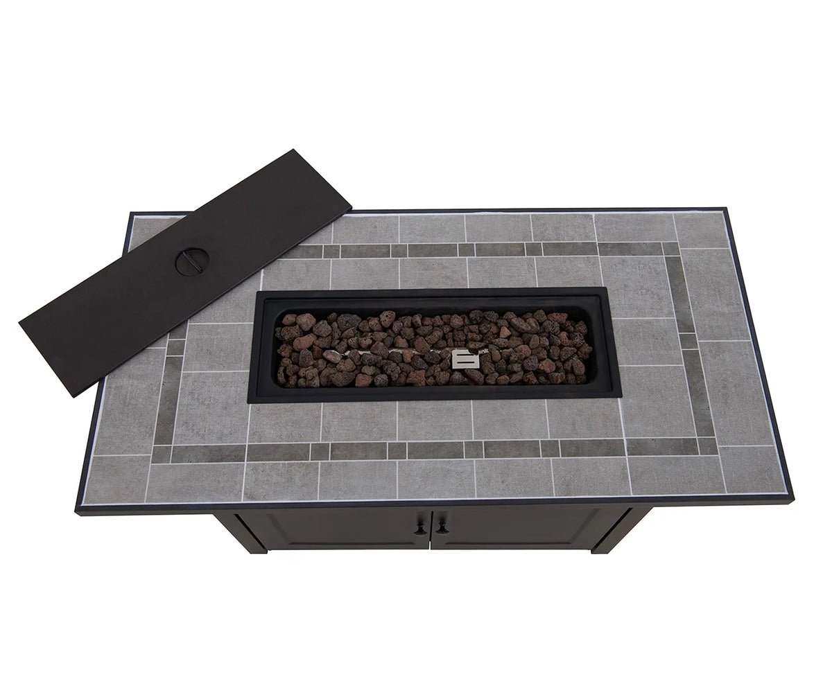 Rectangular Propane Firepit Table A51581