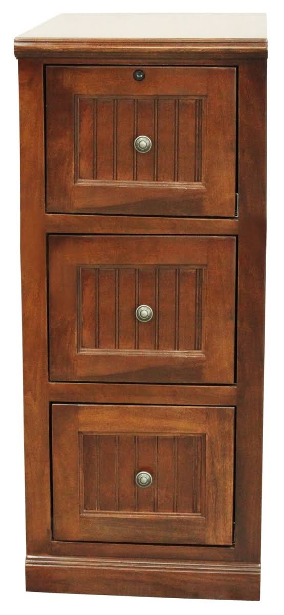 European Ivory 3 Drawer File Cabinet Z94138