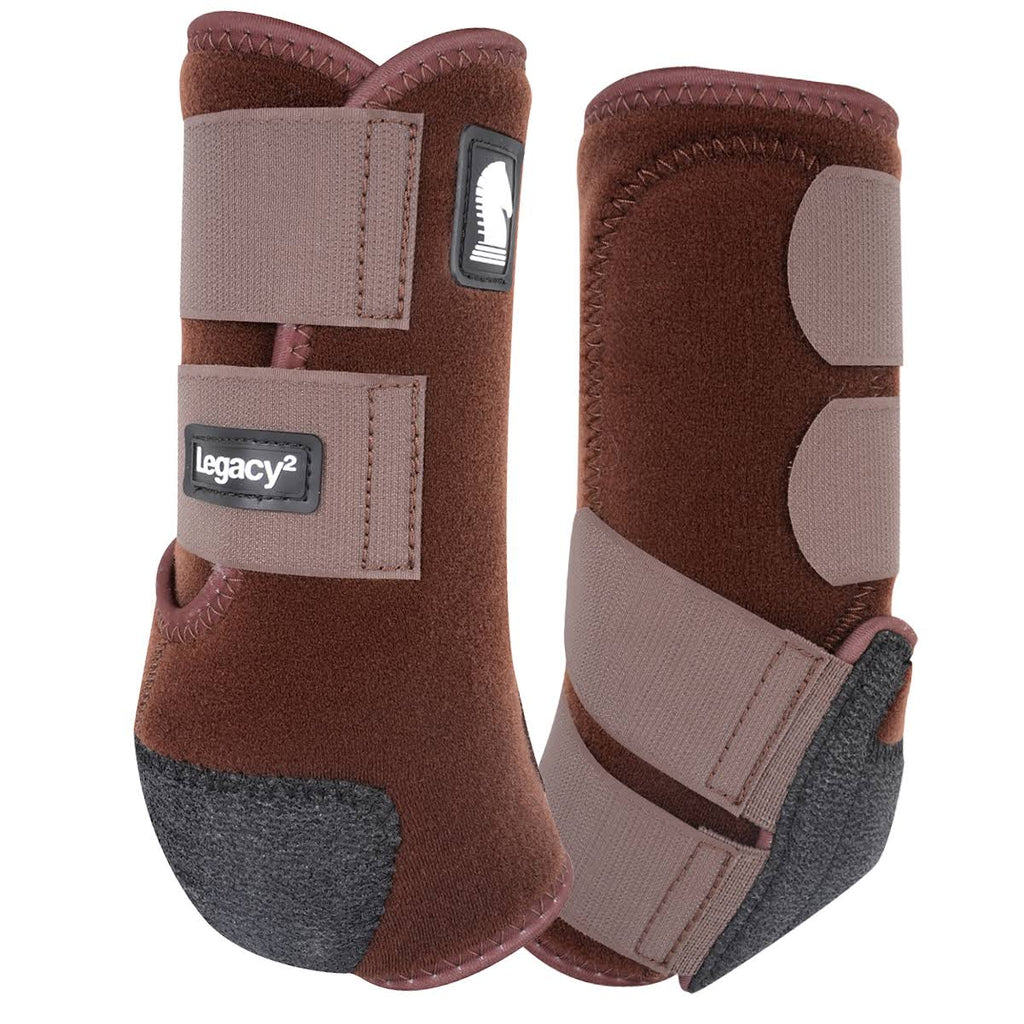 Chocolate Front Boots I3671