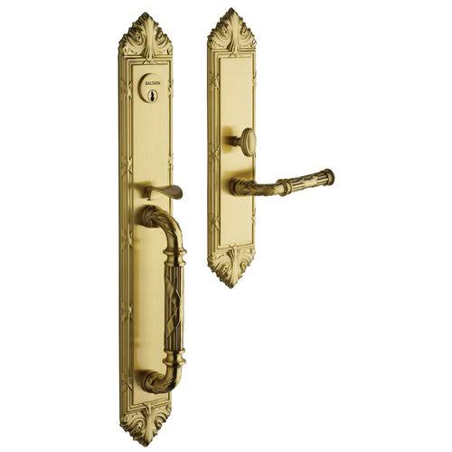 Polished Chrome Single Cylinder Mortise Handleset Trim Set L947