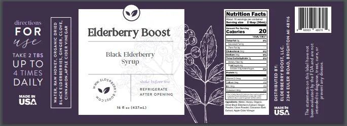Elderberry Syrup 16 fl oz R5673