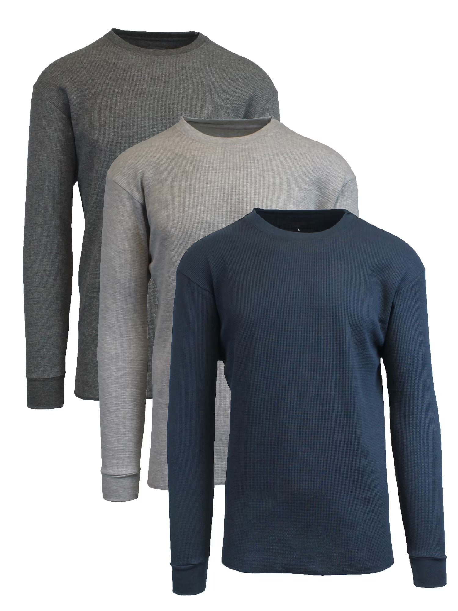3-Pack Men's Long Sleeve Thermal Shirts M25302