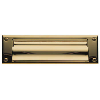 Satin Chrome Letter Box Plate X14765