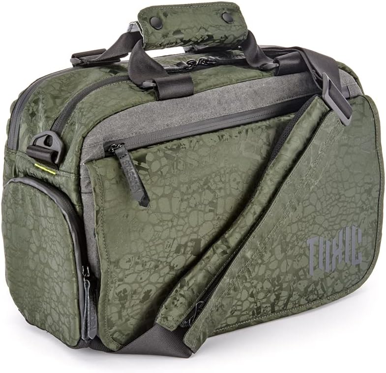 Padded Camera Messenger Bag with Shoulder Strap and Carry Handle J8078