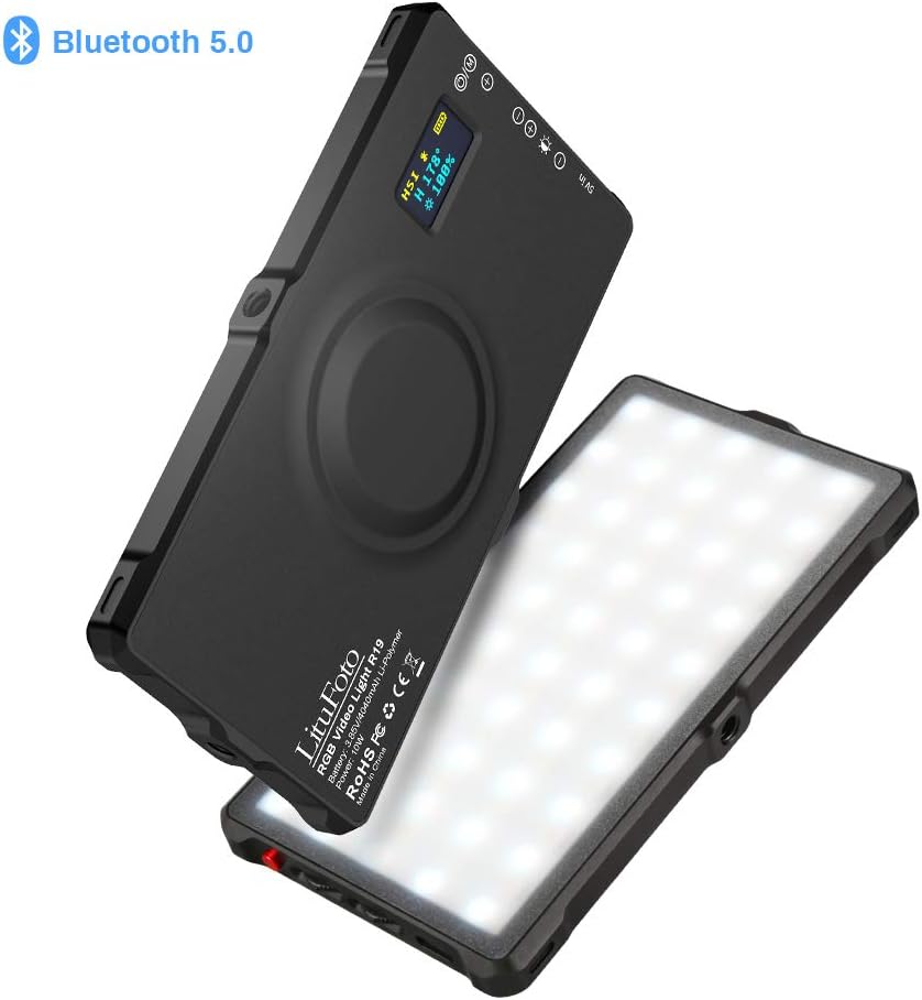 Portable RGB LED Camera Fill Light with Rechargeable Battery L8670
