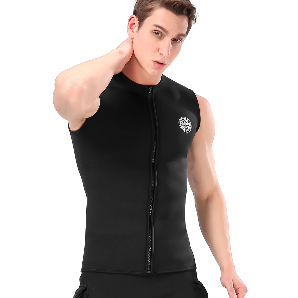 Sleeveless Neoprene Wetsuit Vest R9107