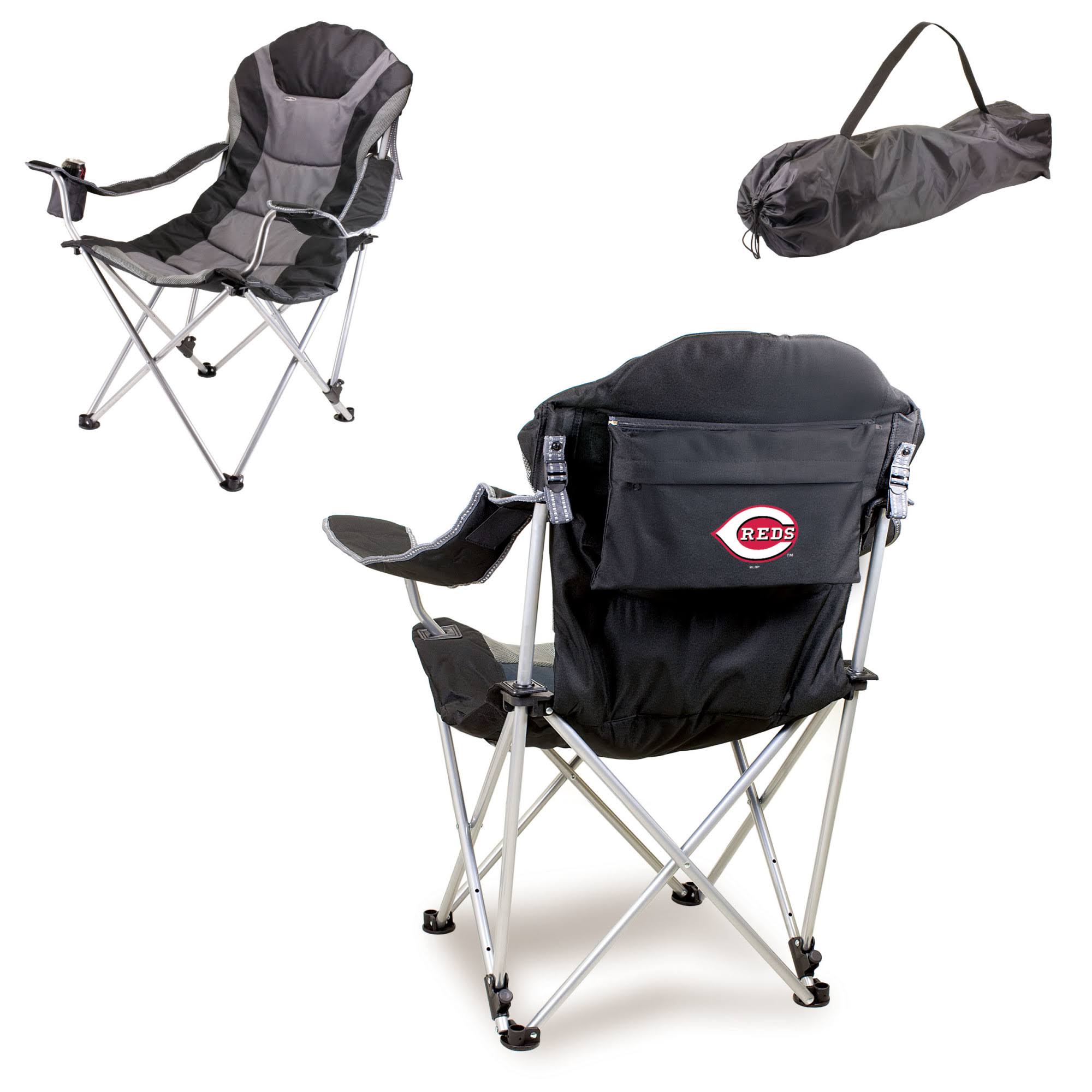 Black Reclining Camp Chair H123809