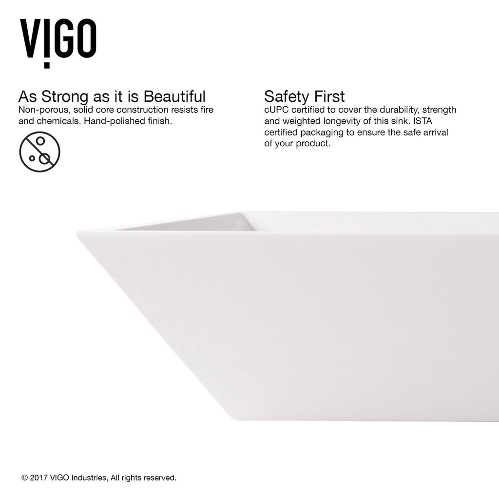 Matte Stone Vessel Bathroom Sink K5676