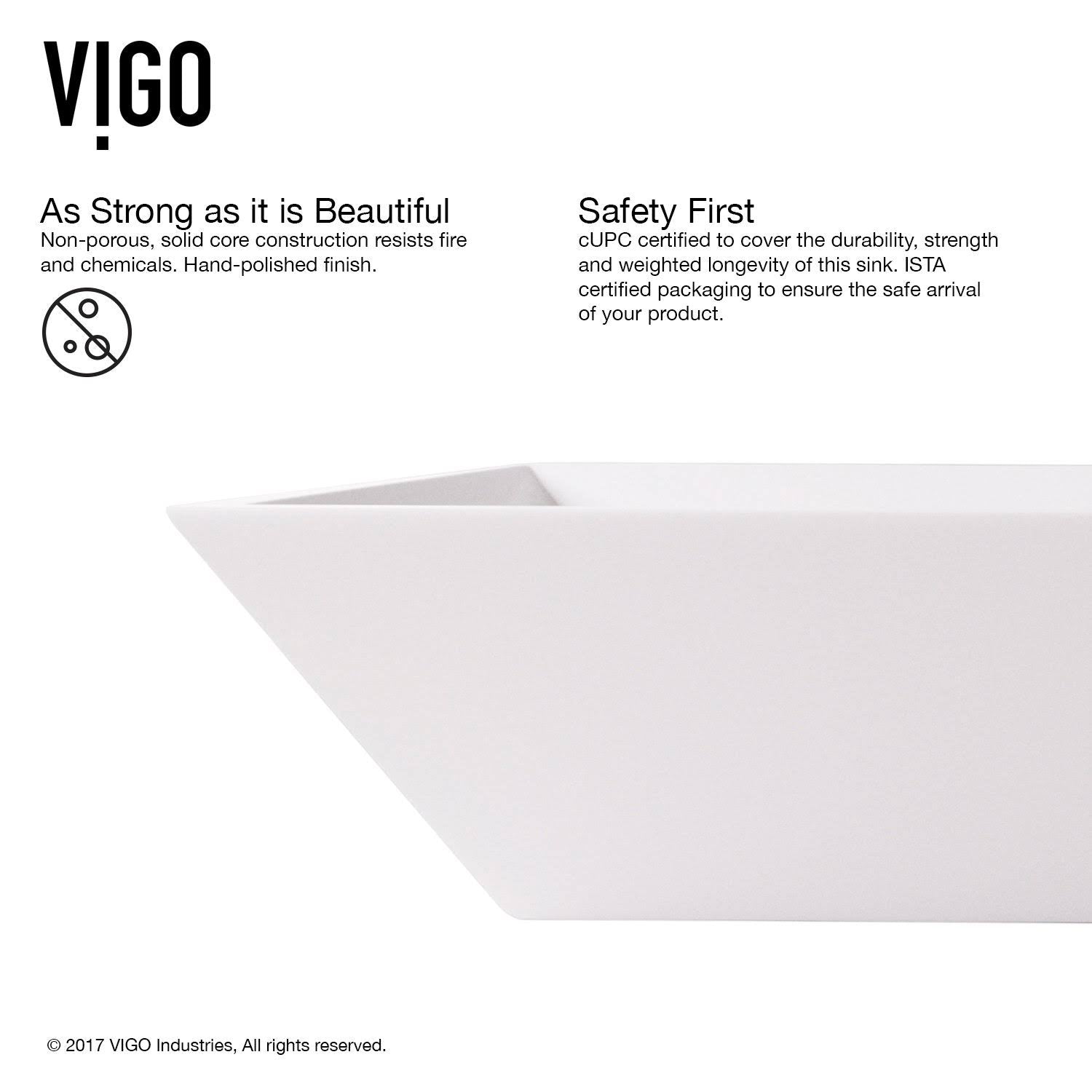 Matte Stone Vessel Bathroom Sink K5676