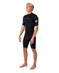 Black 2mm Back Zip Spring Suit E743