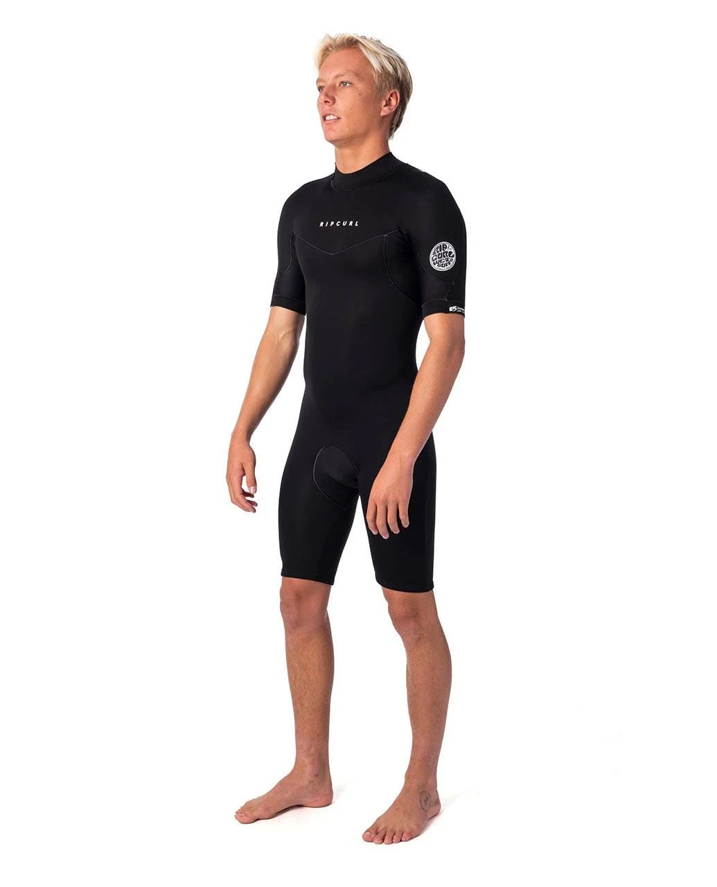 Black 2mm Back Zip Spring Suit E743