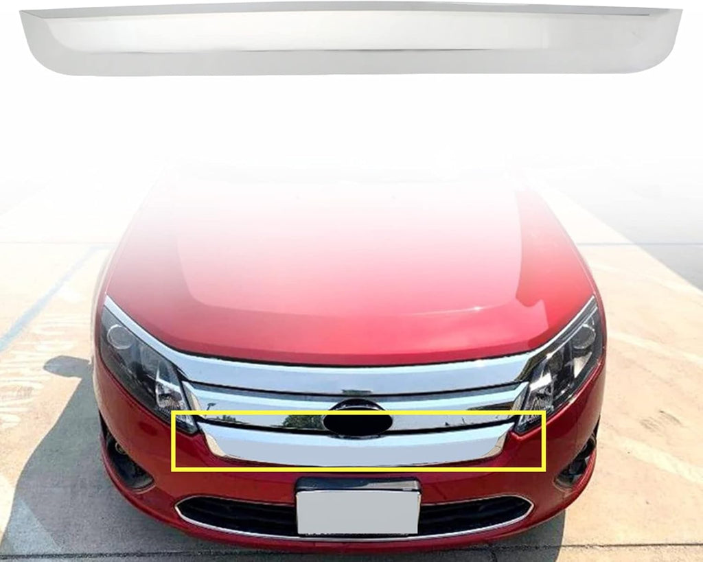 Chrome Front Lower Grille Molding Trim Grill Replacement Pack of 2 O6245