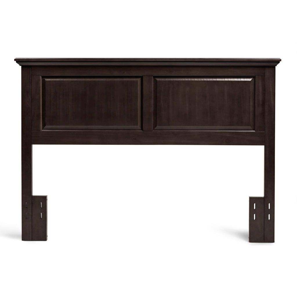 Twin Size Panel Headboard in Espresso H8746
