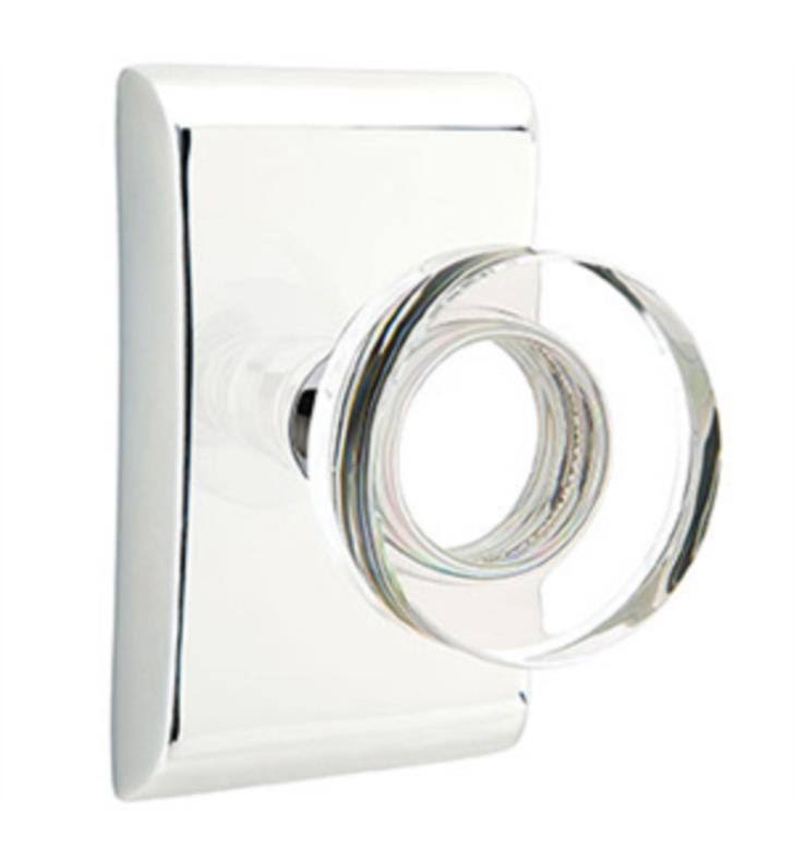 Satin Nickel Square Knob Passage Set C210447