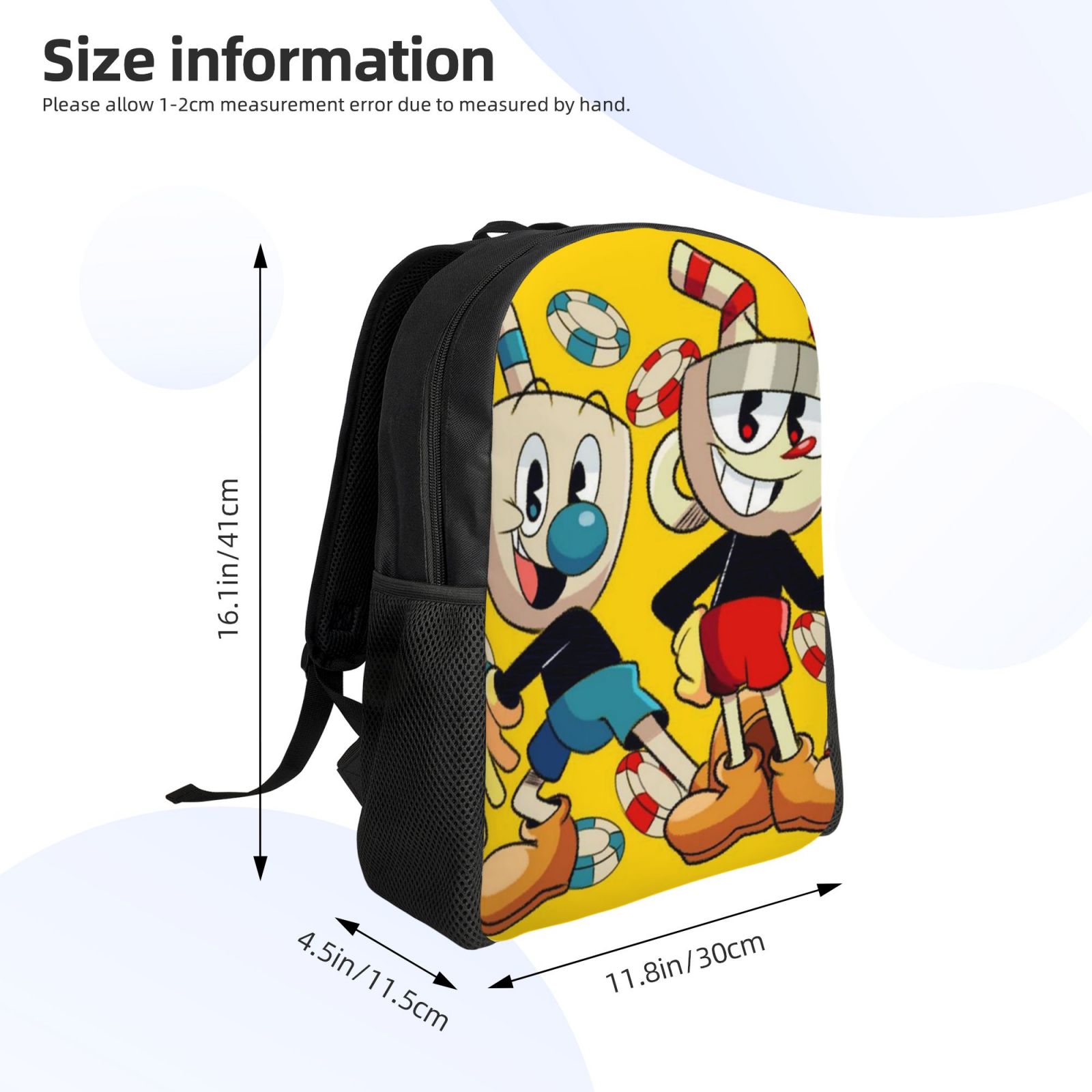 Lightweight Unisex Daypack Backpack F656