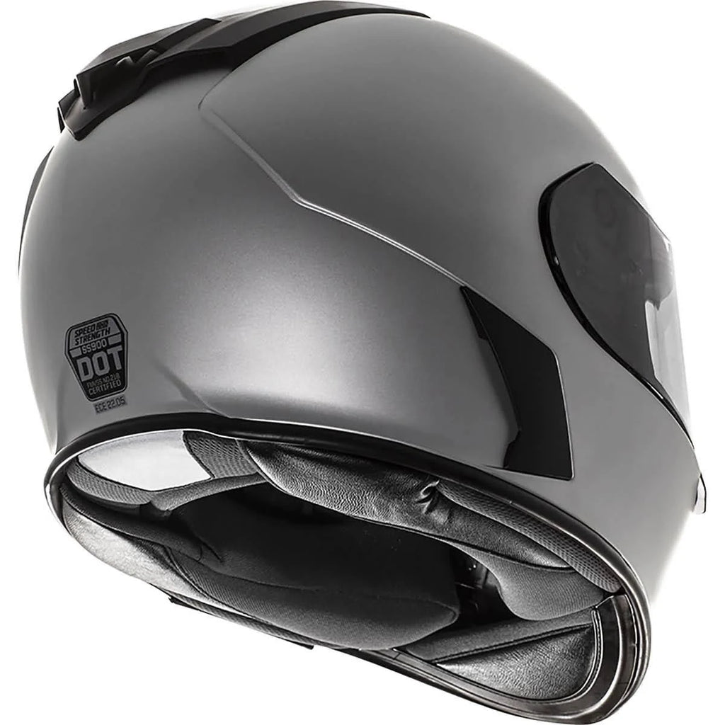 Solid Helmet (Medium, Satin Silver) R328