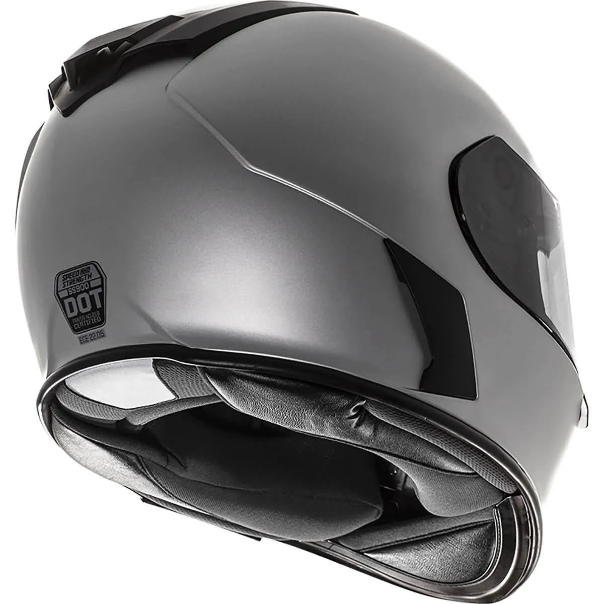 Solid Helmet (Medium, Satin Silver) R328