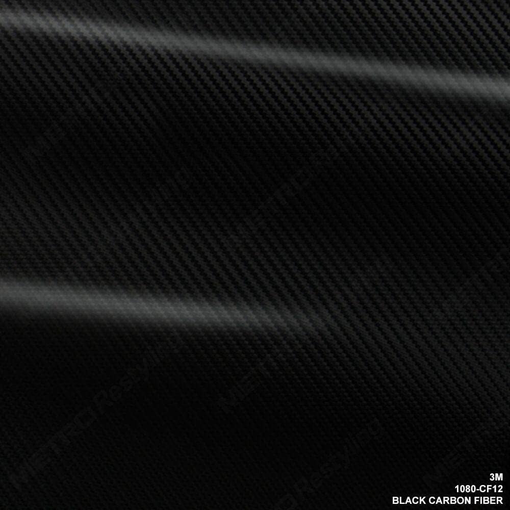 Carbon Fibre Black Vinyl Wrap Roll Including Toolkit (7ft x 5ft) F265