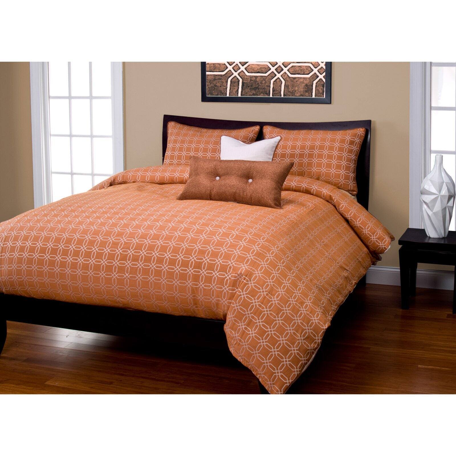 Mandarin Duvet Cover Set California King I4092