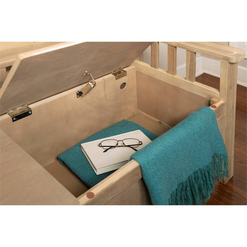 Storage Bench in Natural Brown L7836