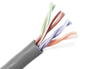 Cat5e Unshielded Bulk Ethernet Cable, UTP, 24 AWG Gray E896