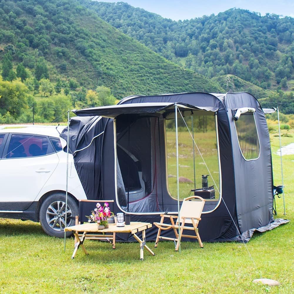 Pop-up SUV Tent with Rainfly and Floor Q42277