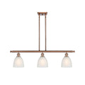 Brushed Satin Nickel 3 Light Island Light F463706
