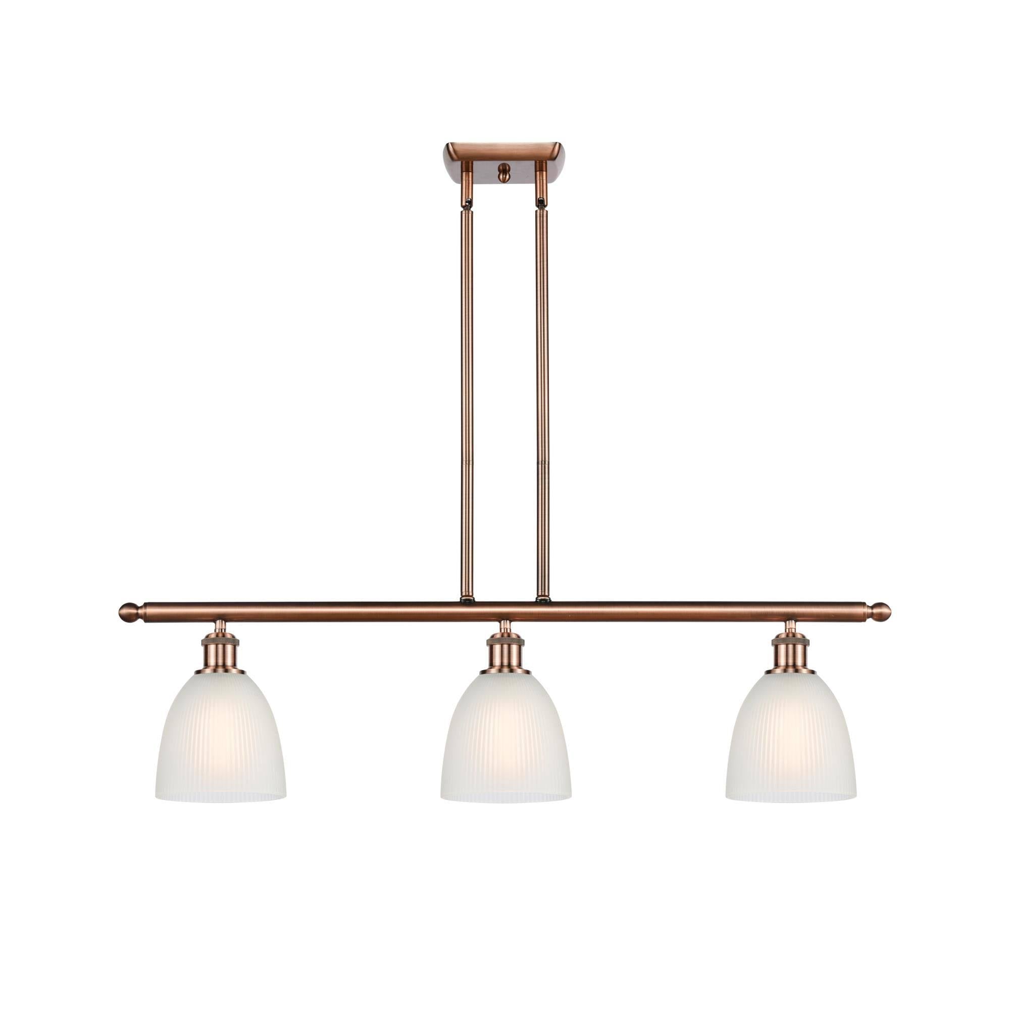 Brushed Satin Nickel 3 Light Island Light F463706