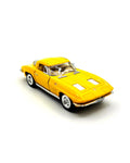 5 Yellow Diecast Model Toy Car X819