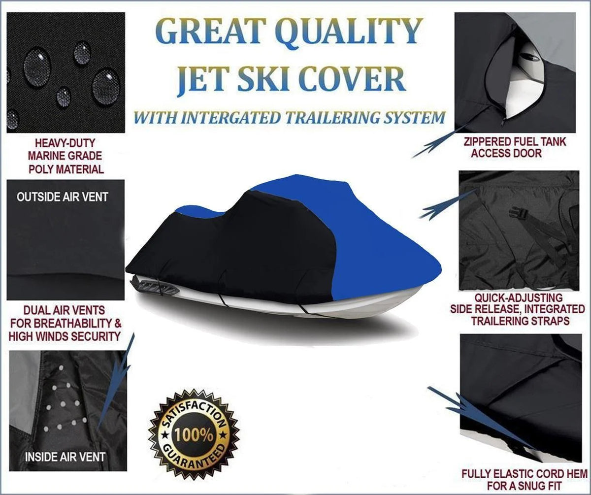 Heavy-Duty Trailerable Jet Ski Cover M8910
