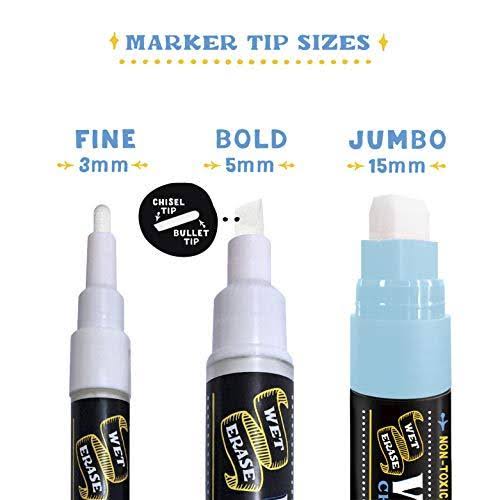 White Liquid Chalk Markers 10/PK W358786