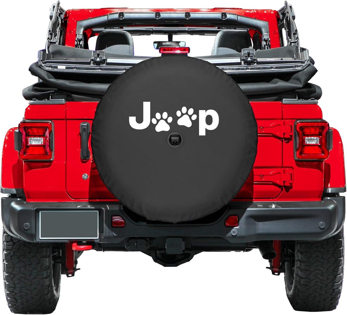 32" Soft Tire Cover for Jeep Wrangler JL with Back-up Camera Pack of 2 K9111
