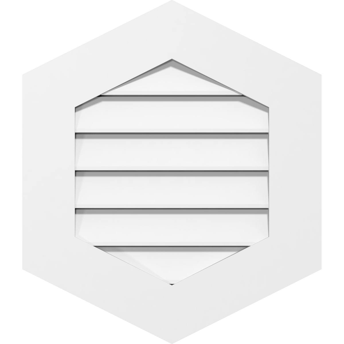 PVC Gable Vent M267