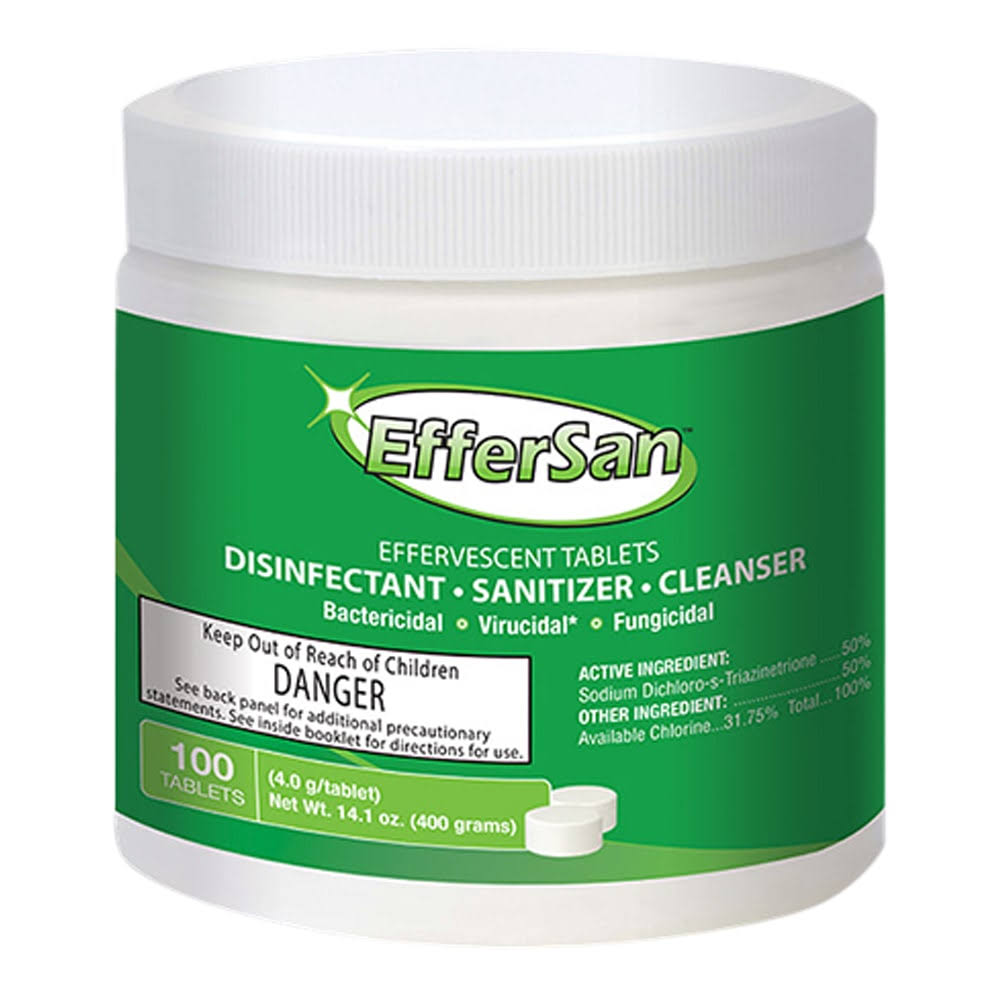 Disinfectant Tablets - 100 Count F94139