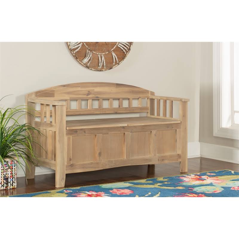 Storage Bench in Natural Brown L7836