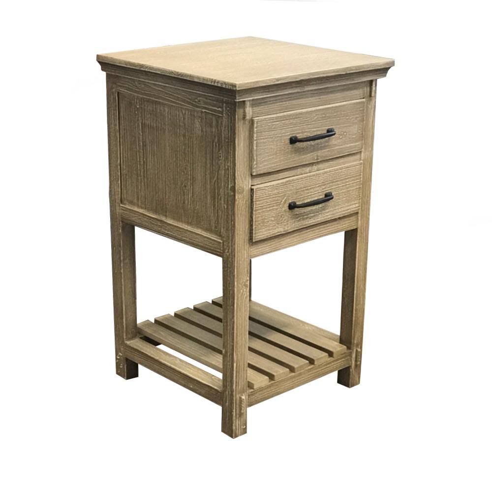 Rustic Solid Fir Side Cabinet E69242