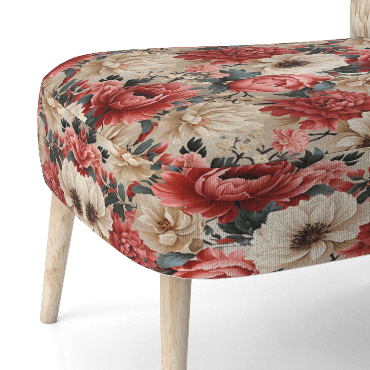 Upholstered Floral Accent Chair and Cottage Arm Chair Z84816