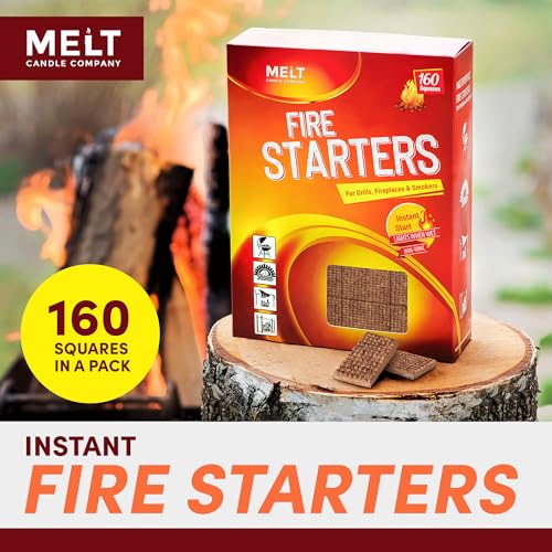 160 pcs Fire Starter Squares S234352