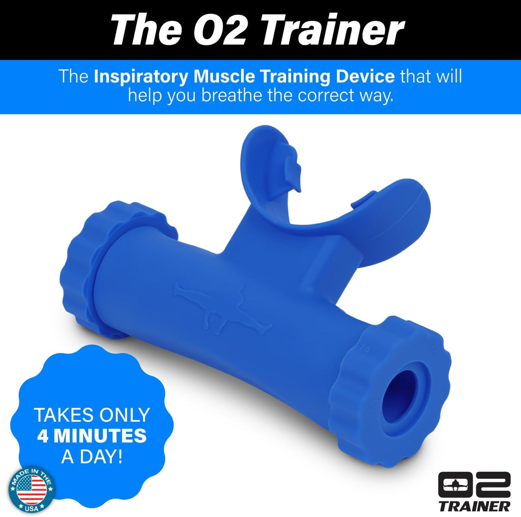 Blue Portable Respiratory Training Device B9259