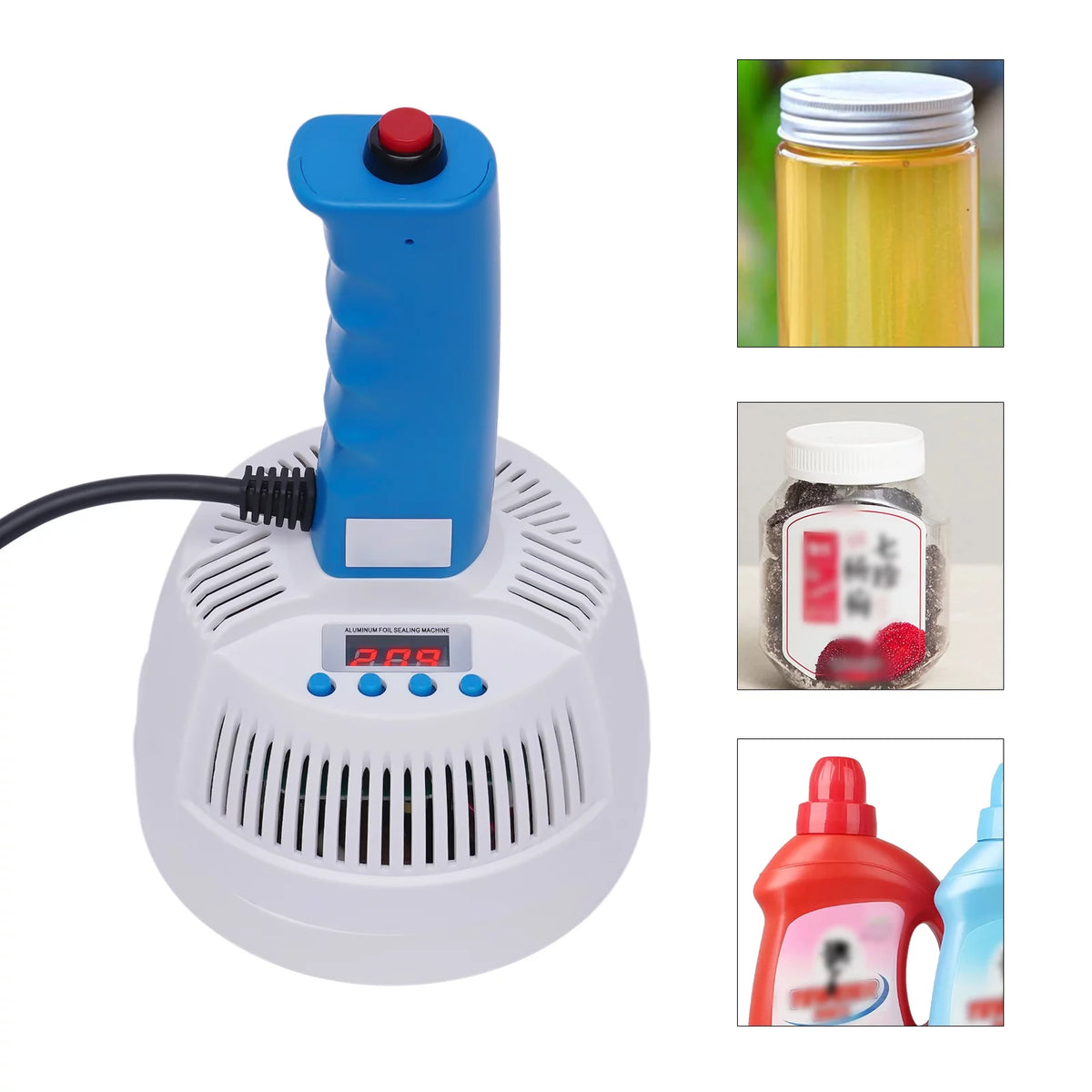 Handheld Induction Cap Sealer for Plastic Glass Bottles D603